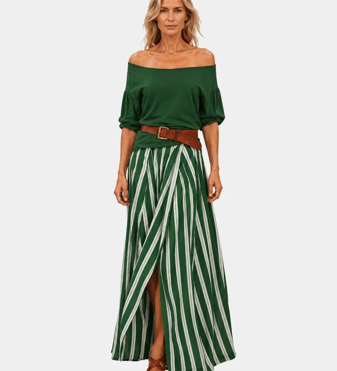 Étiennette | Ensemble blouse et jupe d’inspiration méditerranéenne