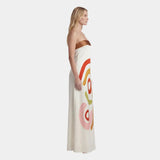 Penelope | Robe femme midi avec Cut-ÉPUISÉ détails