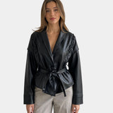 Jolysse | Manteau portefeuille en similicuir
