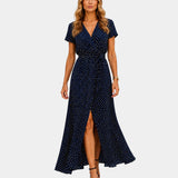 Aurélisse | Robe chic à col en V élégante