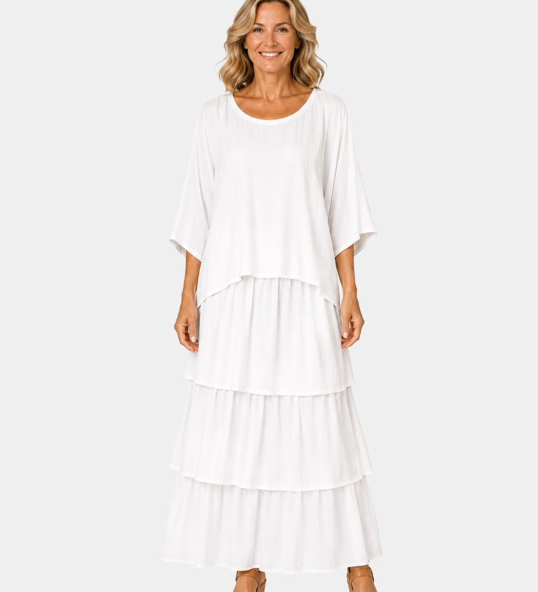 Agnès | Robe longue chic et fluide