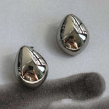 Triin | Boucles d’oreilles scintillant métallisé pendante
