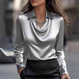 Emma | Blouse chic satiné