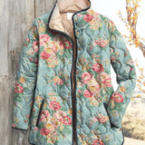 Dorothea | Veste matelassée à motif fleuri