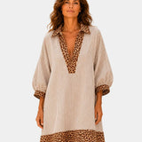 Gaudine | Robe à motif léopard