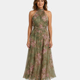 Maïa | Gracieux fleuri maxi Gown