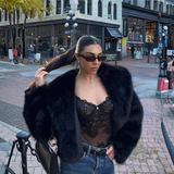 Celestia | Manteau d’hiver élégant à coupe ample en fausse fourrure luxueuse