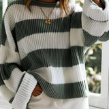 Dafne | Pull Rayé en maille