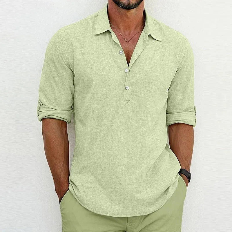Chemise élégante en lin par Breeze