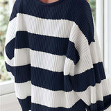 Dafne | Pull Rayé en maille