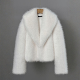 Celestia | Manteau d’hiver élégant à coupe ample en fausse fourrure luxueuse