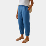 Florence | Pantalon doux effet lin