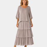 Agnès | Robe longue chic et fluide