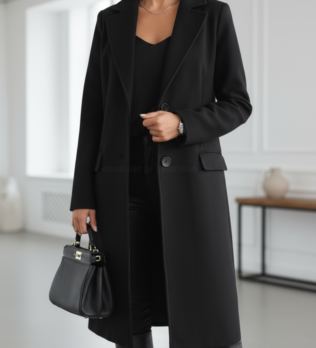 Judith | Manteau long sophistiqué en laine