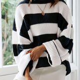Dafne | Pull Rayé en maille