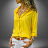 Valeria | Blouse intemporelle Boutonné