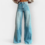 Olivia | Pantalon évasé JAMBE large