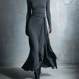 Renee | Robe longue élégante au drapé raffiné