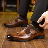 Luciano | Chaussures sophistiquées italien en cuir