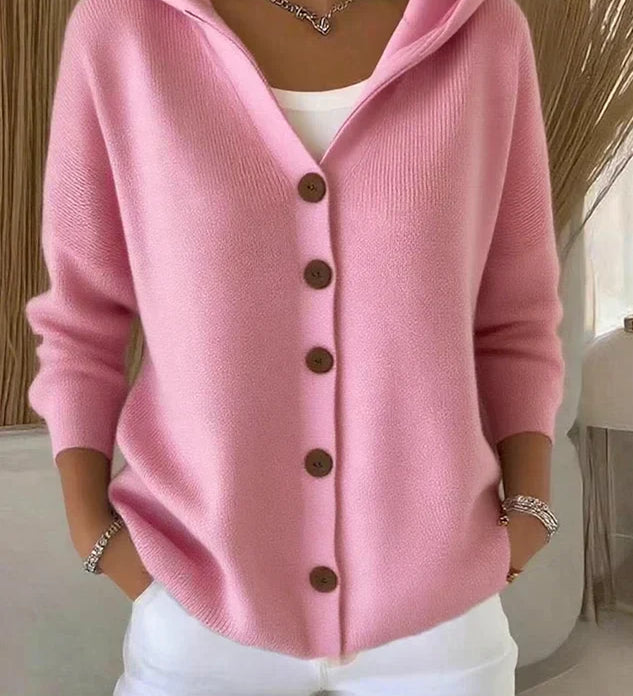 Fleur | Gilet Douillet À capuche