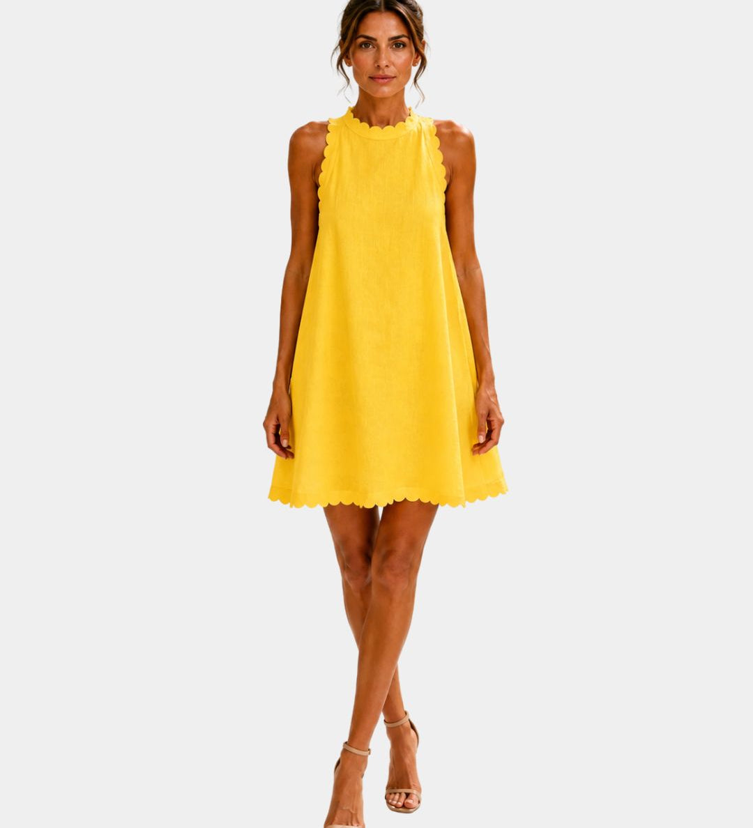 Agneline | Robe courte chic et épurée