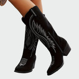 Viiu | Bottes élégantes à broderies d’inspiration western
