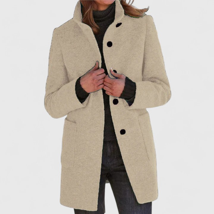 Helen | Manteau classique et intemporel en mélange de laine