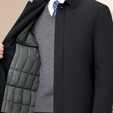 Veste réversible à col montant et fermeture éclair