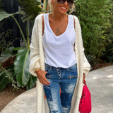 Giovanna | Gilet Très ample long
