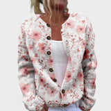 Sofia | Pull Automne fleuri à motifs