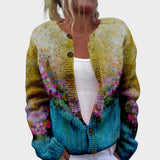 Rita | Gilet à imprimé fleuri Automne