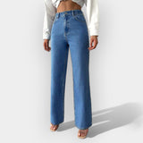 Anaïs | Taille haute denim court
