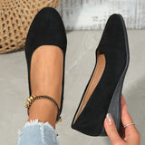 Éliane | Ballerines élégantes à plateforme et talon