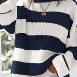 Dafne | Pull Rayé en maille