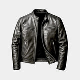 Bastien | Veste effet cuir rétro