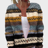 Eva | Gilet Automne Fleurs