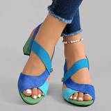 Lucia | Chaussures orthopédiques confortables à talon bloc