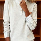 Pull chic à col polo