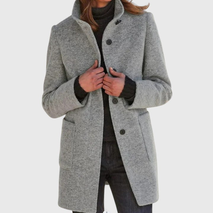 Helen | Manteau classique et intemporel en mélange de laine