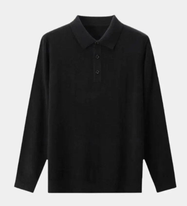 Adrian™ | Polo boutonné en laine