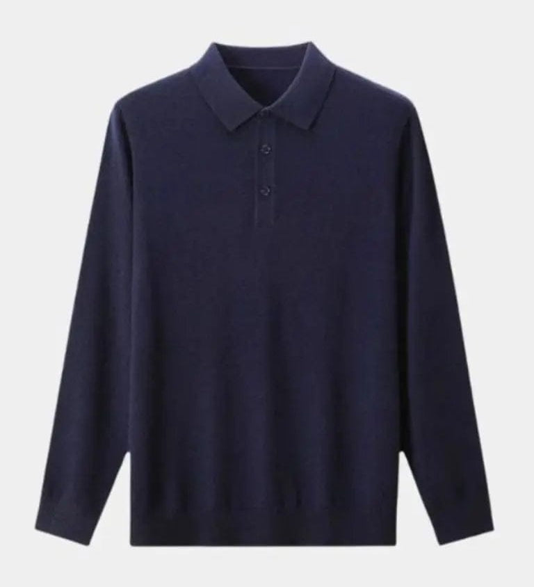 Adrian™ | Polo boutonné en laine