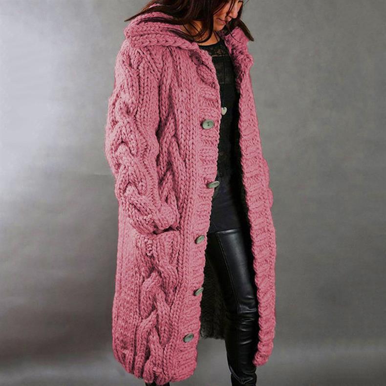 Karina | Manteau Élégant et Douillet avec Full Belly Coverage