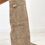 Bottes Arabela en suédine Montantes