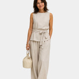 Iseultine | Ensemble deux pièces avec top sans manches et pantalon