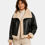 Bristol | Blouson bomber en similicuir