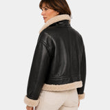 Bristol | Blouson bomber en similicuir