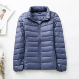 Ulla | Veste mi-saison en bleu indigo
