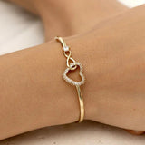 Aramburge | Bracelet cœur éternel