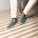 Henri | Mocassins élégantes en suédine pour homme