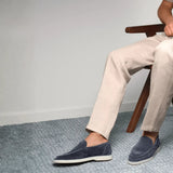 Henri | Mocassins élégantes en suédine pour homme